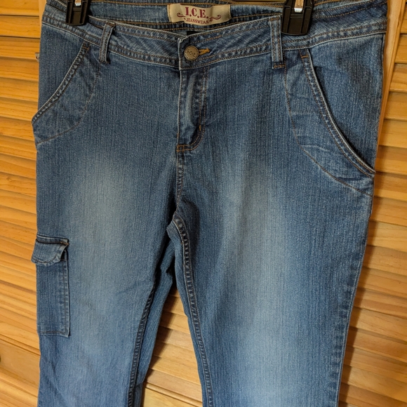 Classic Blue Flare Jeans - Picture 2 of 5